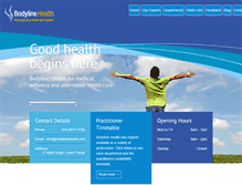 Tablet Screenshot of bodylinehealth.com